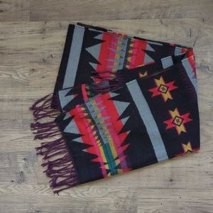 Western / boho blanket scarf